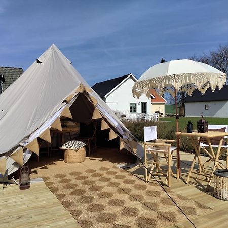 Luxury Tent With Restroom And Shower, Close To The Beach Ystad Exteriér fotografie