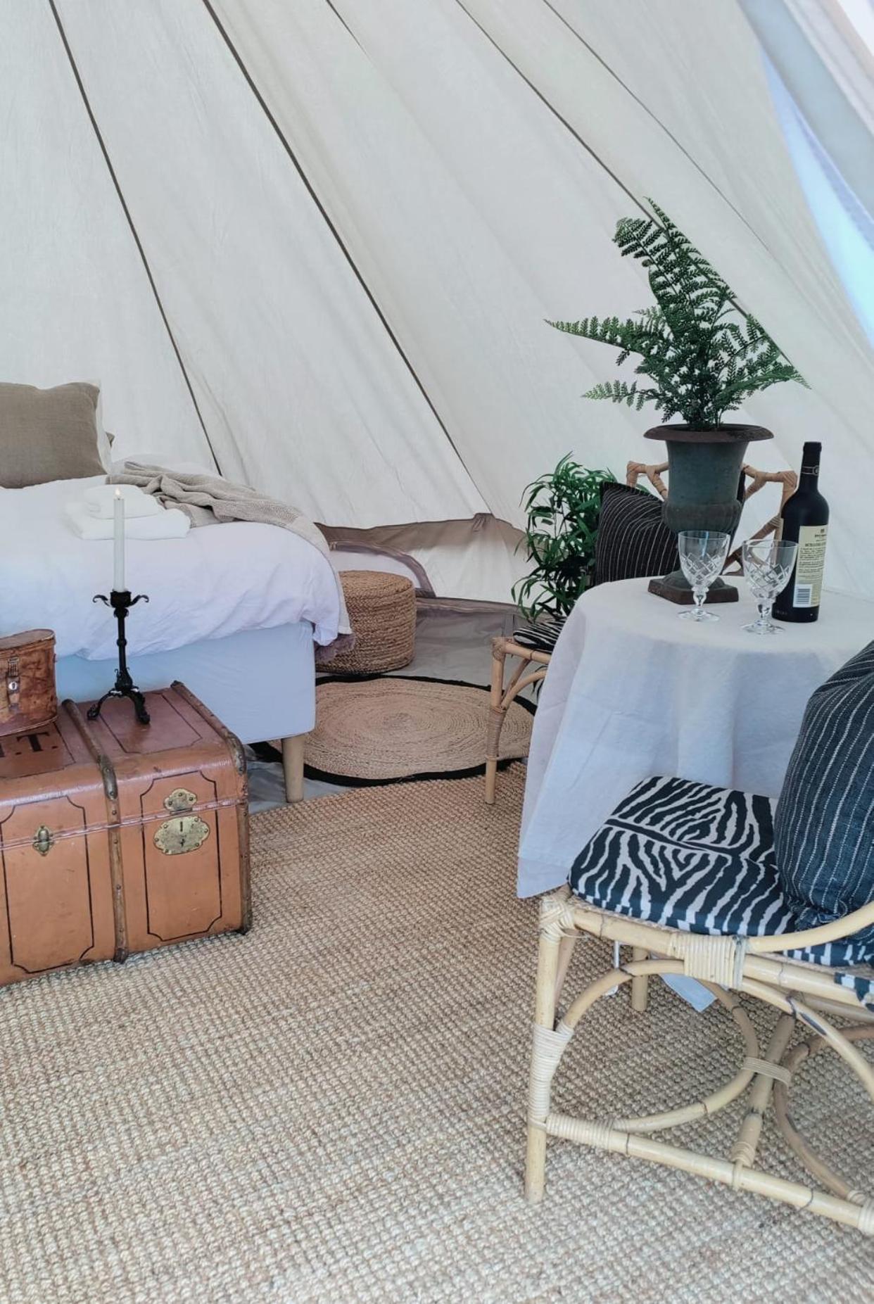 Luxury Tent With Restroom And Shower, Close To The Beach Ystad Exteriér fotografie