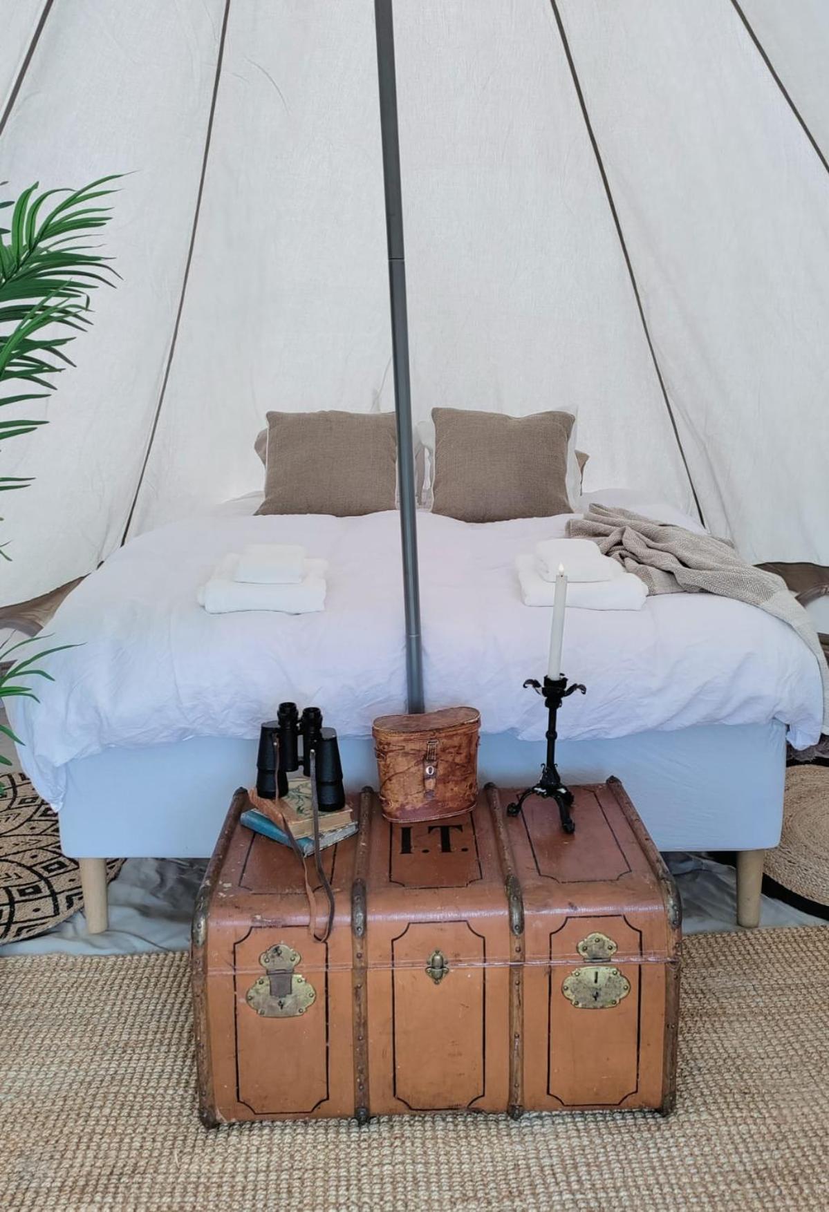 Luxury Tent With Restroom And Shower, Close To The Beach Ystad Exteriér fotografie