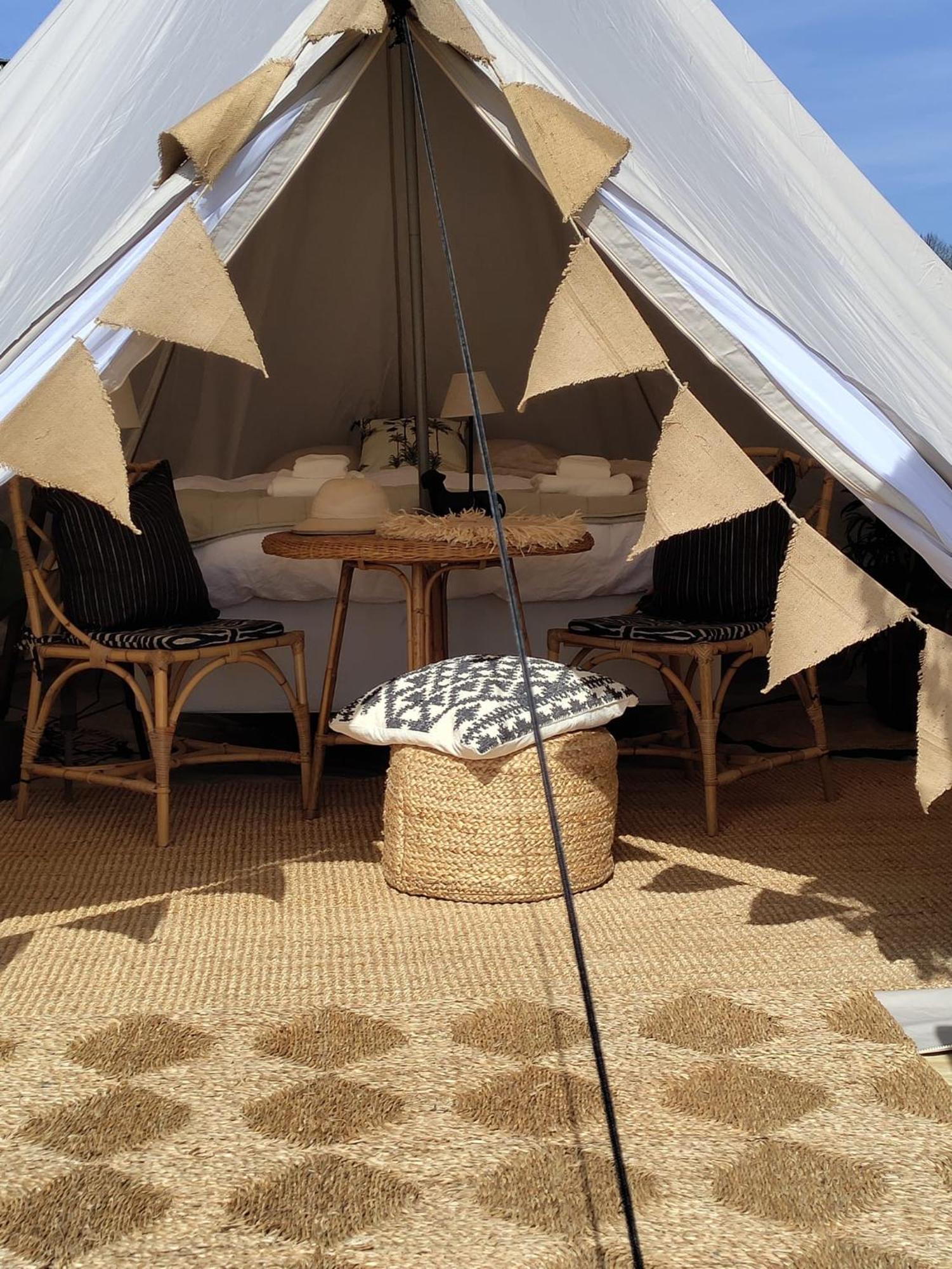 Luxury Tent With Restroom And Shower, Close To The Beach Ystad Exteriér fotografie