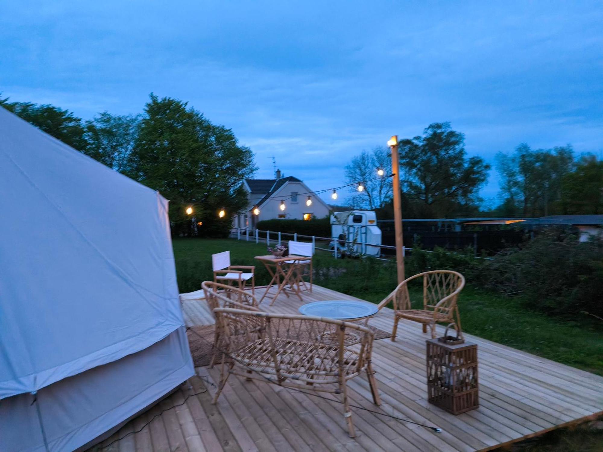 Luxury Tent With Restroom And Shower, Close To The Beach Ystad Exteriér fotografie