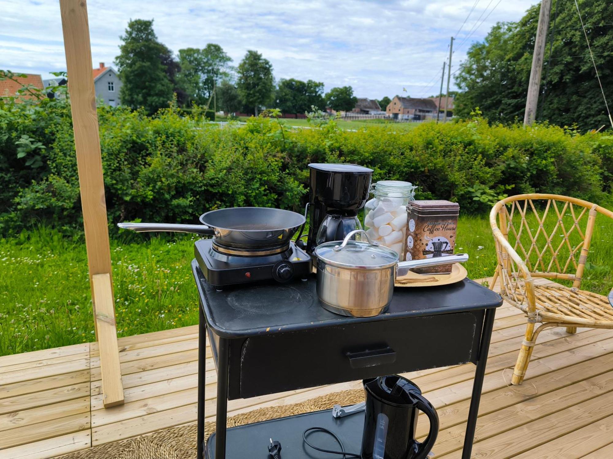 Luxury Tent With Restroom And Shower, Close To The Beach Ystad Exteriér fotografie